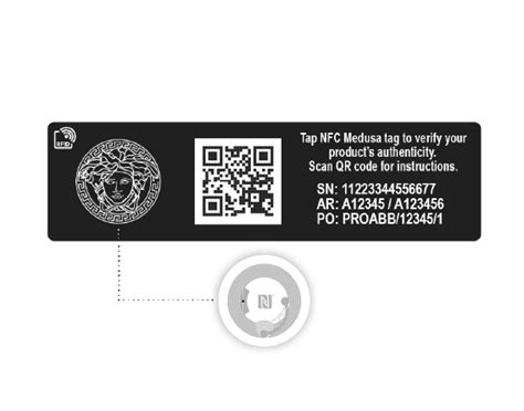 buy versace labels|versace qr code check.